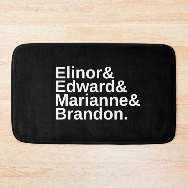 Item preview, Jane Austen Sense and Sensibility Ampersand Character List  designed and sold by kierkegaard.