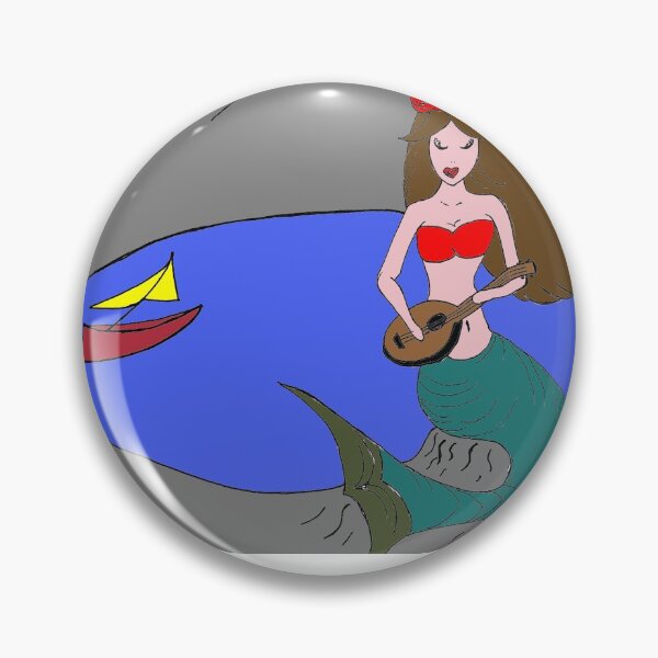 Item preview, Mermaid Parthenope designed and sold by Arpa Libera.
