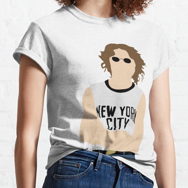 john lennon, nyc, colorized Classic T-Shirt