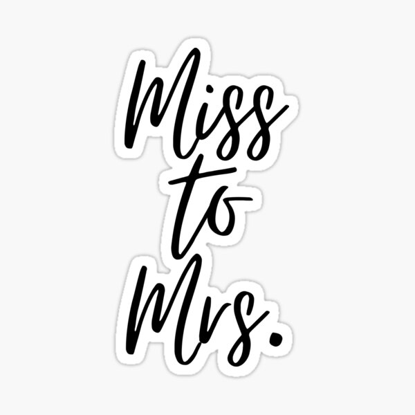Item preview, Miss to Mrs Collection  designed and sold by CMBPrints.