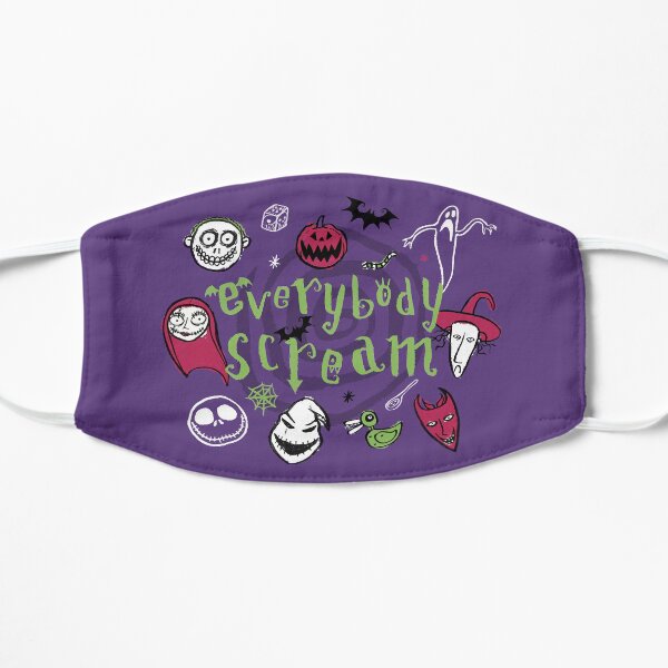 Everybody Scream Flat Mask