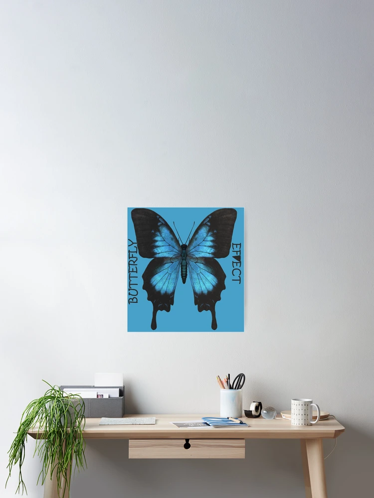 Thumbnail 2 of 3, Poster, BUTTERFLY EFFECT designed and sold by RokSIMPSON.