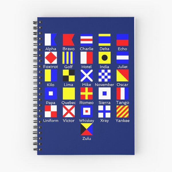 Item preview, Sailing Nautical Signal Flag Alphabet designed and sold by WibbleDesign.