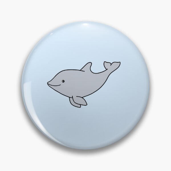 Item preview, Cartoon Dolphin designed and sold by Marina Rehder.