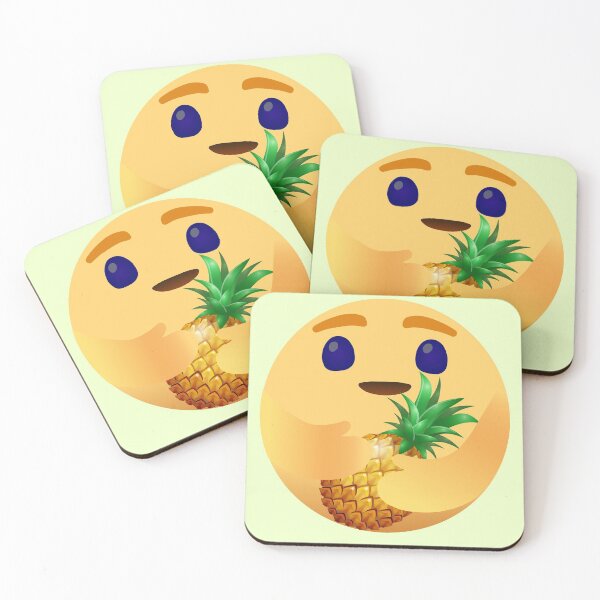 Item preview, pineapple emoji designed and sold by John Hana.