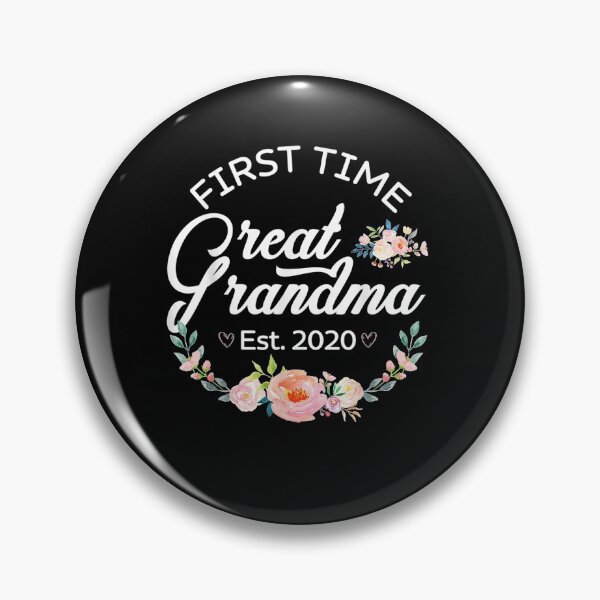 Item preview, First Time Great Grandma Est 2020 Gift designed and sold by JulyDesigns.