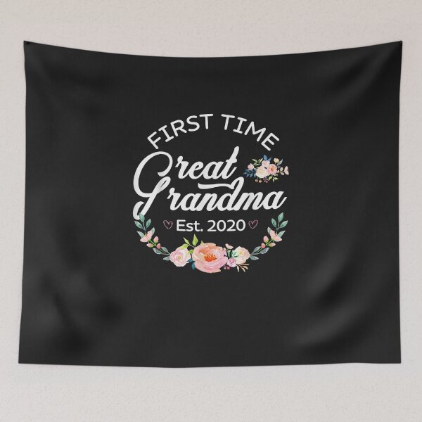 Item preview, First Time Great Grandma Est 2020 Gift designed and sold by JulyDesigns.