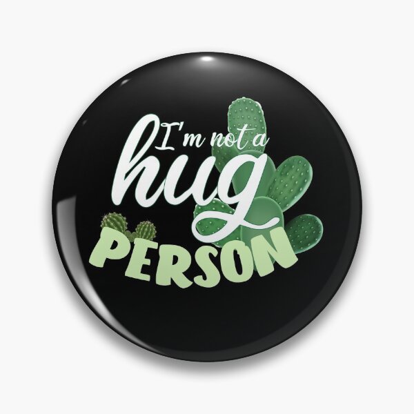 Item preview, i'm not a hug person funny sarcastic hugger cactus green gift designed and sold by Tee-md93.