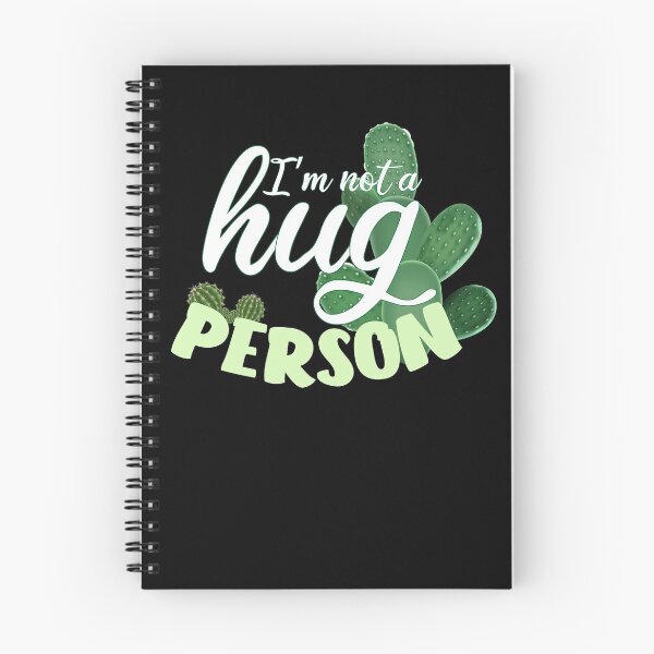 Item preview, i'm not a hug person funny sarcastic hugger cactus green gift designed and sold by Tee-md93.