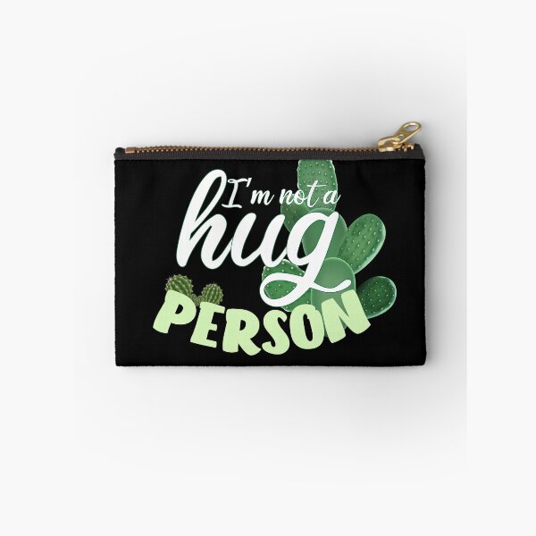 Item preview, i'm not a hug person funny sarcastic hugger cactus green gift designed and sold by Tee-md93.