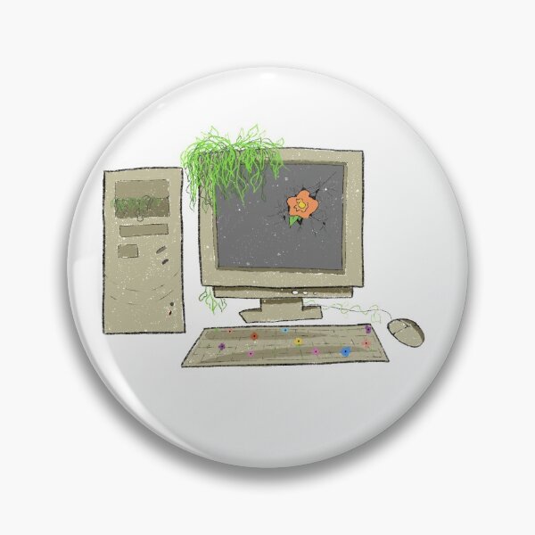 Artikelvorschau, Überwachsener Computer entworfen und verkauft von ellishanora.