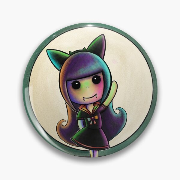 Item preview, Violet the vampire rainbow bloom designed and sold by Sallystclair.