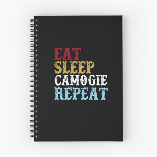 Item preview, Eat Sleep Camogie Repeat: Funny Vintage Player Gift Idea designed and sold by cutitoutsir.