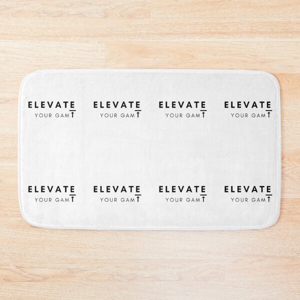 Item preview, Elevate your game - Inspirational Quote designed and sold by iamwowie.