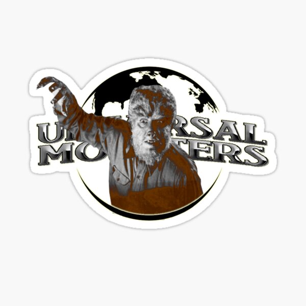 Universal Monsters - The Wolfman. Sticker