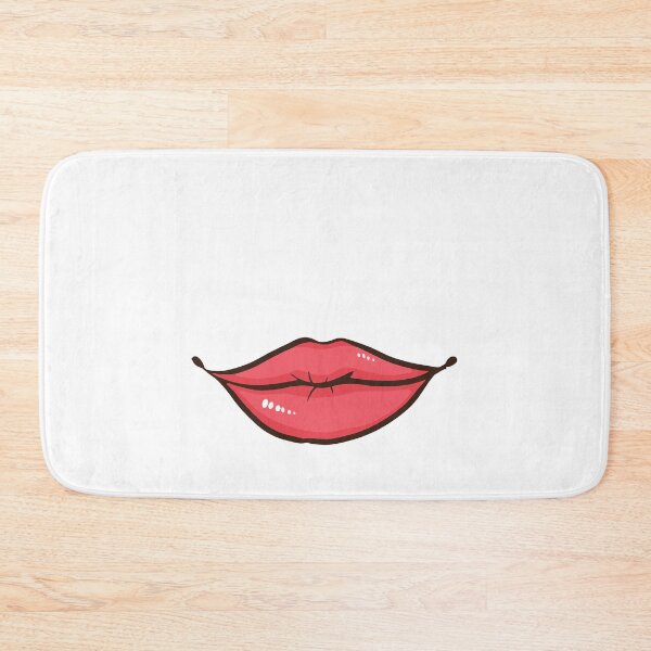 Item preview, Red lips face mask designed and sold by SxedioStudio.
