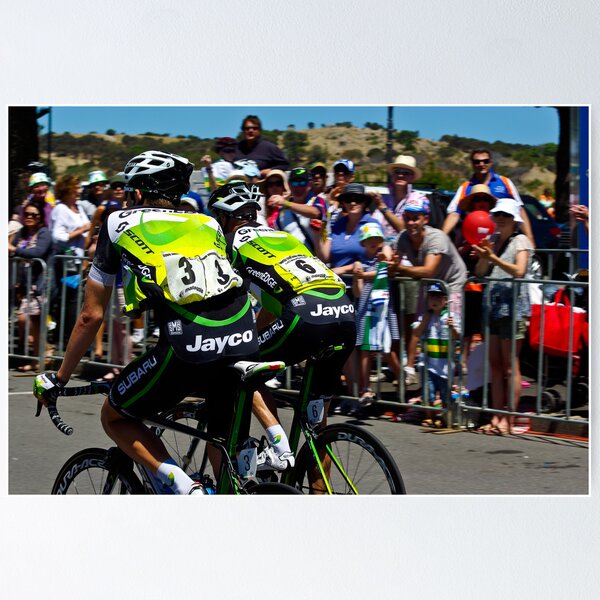 Item preview, Stuart O'Grady & Jack Bobridge, Stage 3, Victor Harbour, Tour Down Under 2012 designed and sold by Steven Weeks.