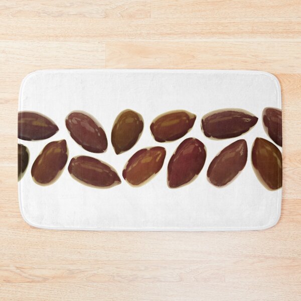 Item preview, brown kalamata olives on white designed and sold by Artem Ogurtsov.