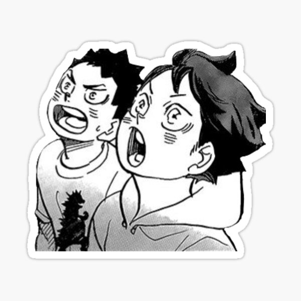 Iwaoi como niños Pegatina