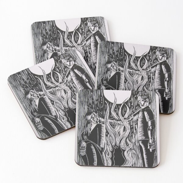 Item preview, Linoprint-blockink on 23 x 33cm paper                designed and sold by crowleyronan123.
