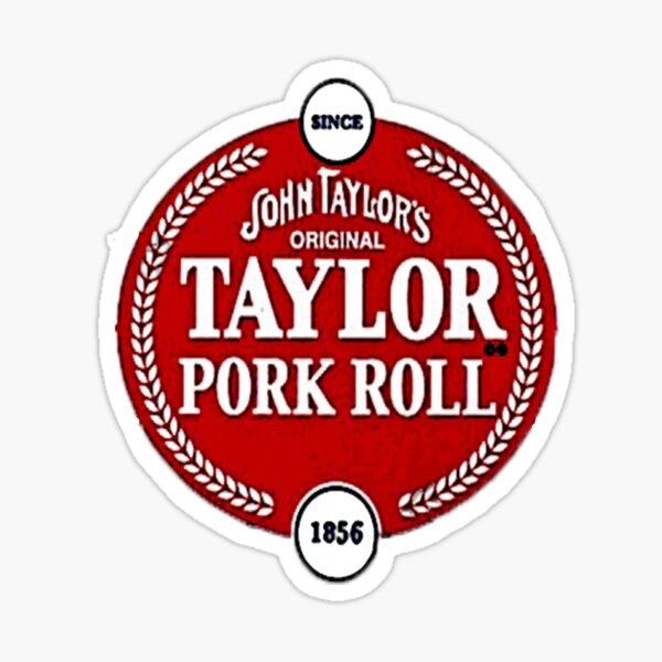 john taylor pork roll Sticker
