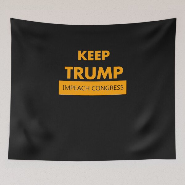 Item preview, Keep Trump Impeach Congress Trump 2020 designed and sold by No6Group.