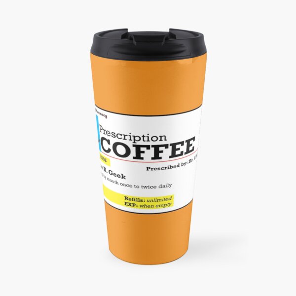 Rx Prescription Coffe Travel Mug