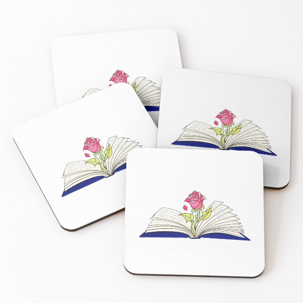 Item preview, Enchanted Rose Growing from Book designed and sold by Malamootpoint.