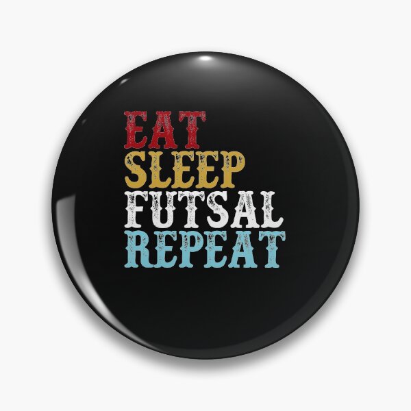 Item preview, Eat Sleep Futsal Repeat: Funny Foot Gift Idea designed and sold by cutitoutsir.