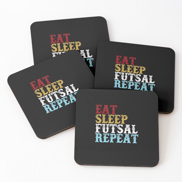 Item preview, Eat Sleep Futsal Repeat: Funny Foot Gift Idea designed and sold by cutitoutsir.