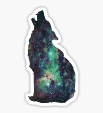 Space Wolf 2 Sticker