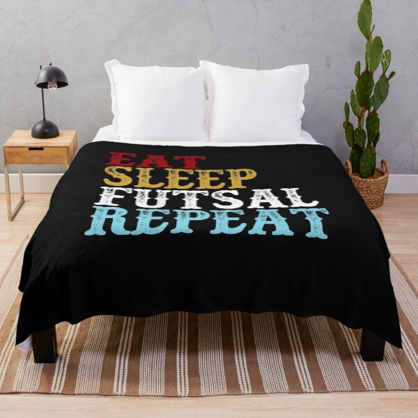 Item preview, Eat Sleep Futsal Repeat: Funny Foot Gift Idea designed and sold by cutitoutsir.