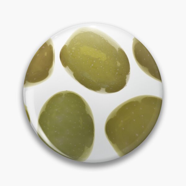 Item preview, green olives on white background designed and sold by Artem Ogurtsov.
