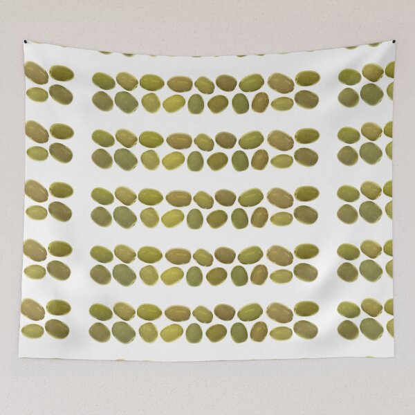 Item preview, green olives on white background designed and sold by Artem Ogurtsov.