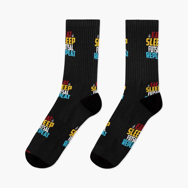 Item preview, Eat Sleep Futsal Repeat: Funny Foot Gift Idea designed and sold by cutitoutsir.