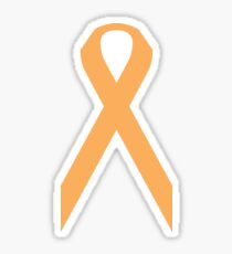 Appendix Cancer Awareness ribbon Sticker