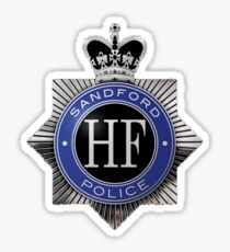Sanford Police Badge Sticker