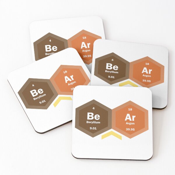 Item preview, Be Ar [periodic hex] designed and sold by lazarusheart.