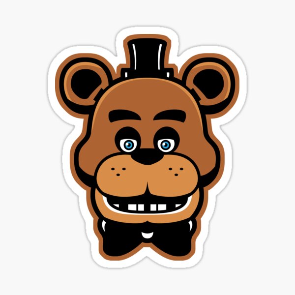 Freddy Stickers Sticker for Sale by DisfiguredStick