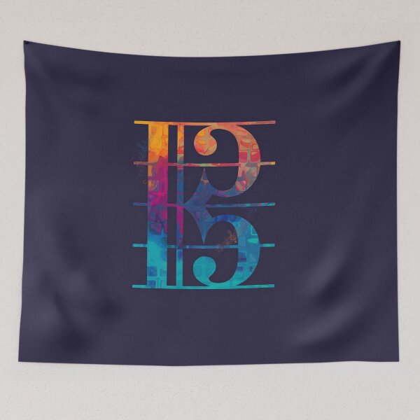 Item preview, Alto Clef Color designed and sold by leandrojsj.