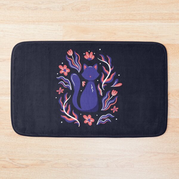 Item preview, Cat, flowers, plants designed and sold by DerSenat.