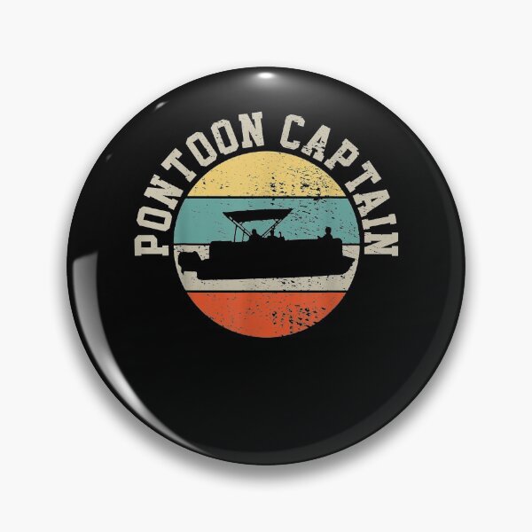 Item preview, Pontoon Captain Boating Retro Gift designed and sold by JPKallas.