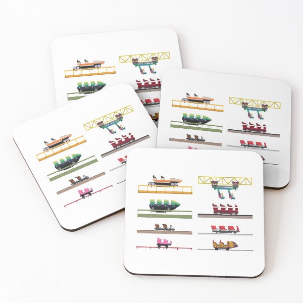 Item preview, ValleyFair! Coaster Cars Design designed and sold by CoasterMerch.