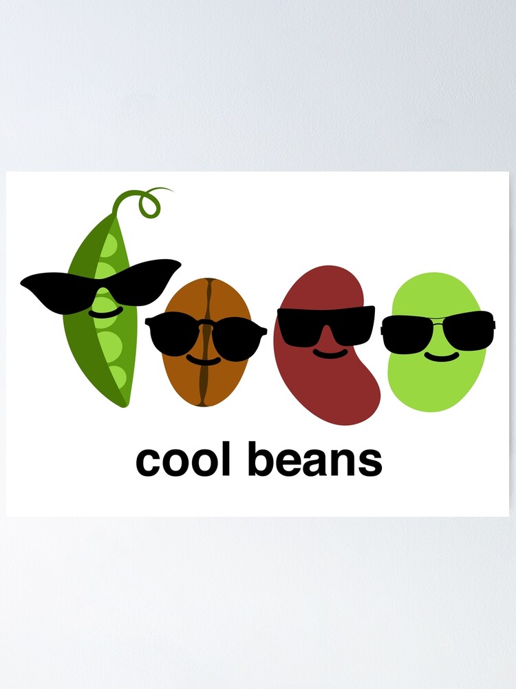 Beans sales with sunglasses