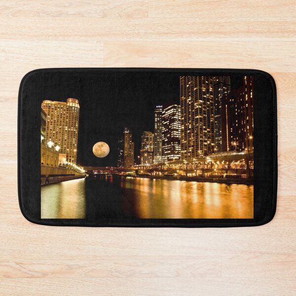 Item preview, Chicago River Moon designed and sold by Adam Bykowski.