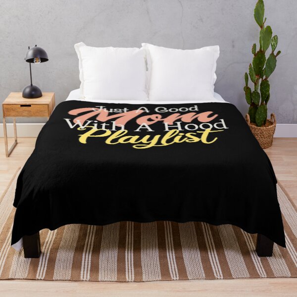 Item preview, Just A Good Mom With A Hood Playlist Funny mom life gift designed and sold by Tee-md93.