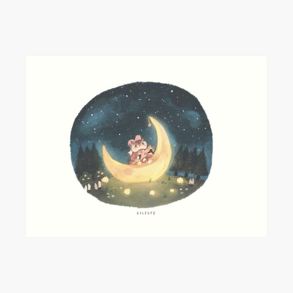 Animal Crossing - Celeste Art Print