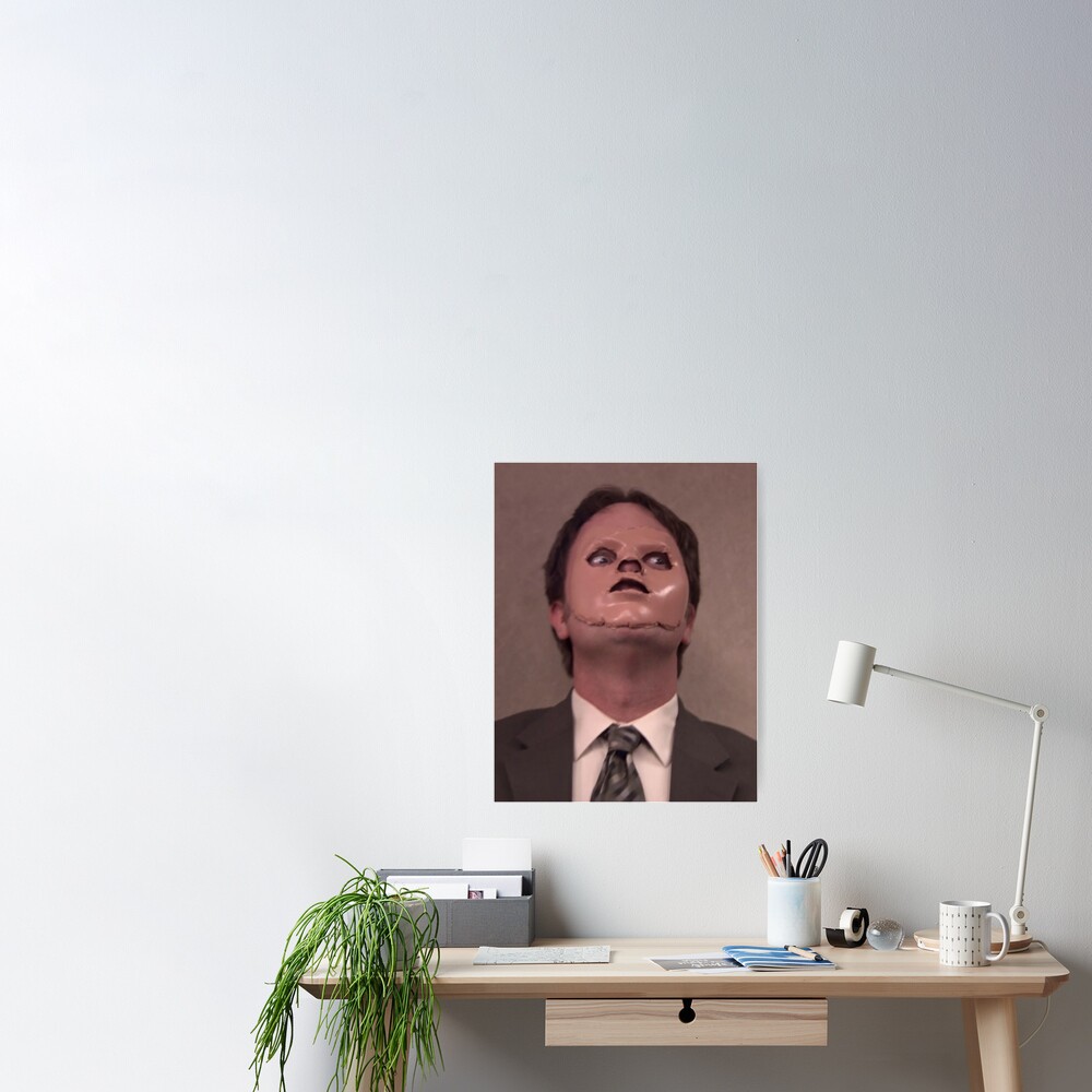 THE OFFICE DWIGHT MASK FIRST AID FAIL CPR Throw Pillow for Sale by  trrylovesyogurt