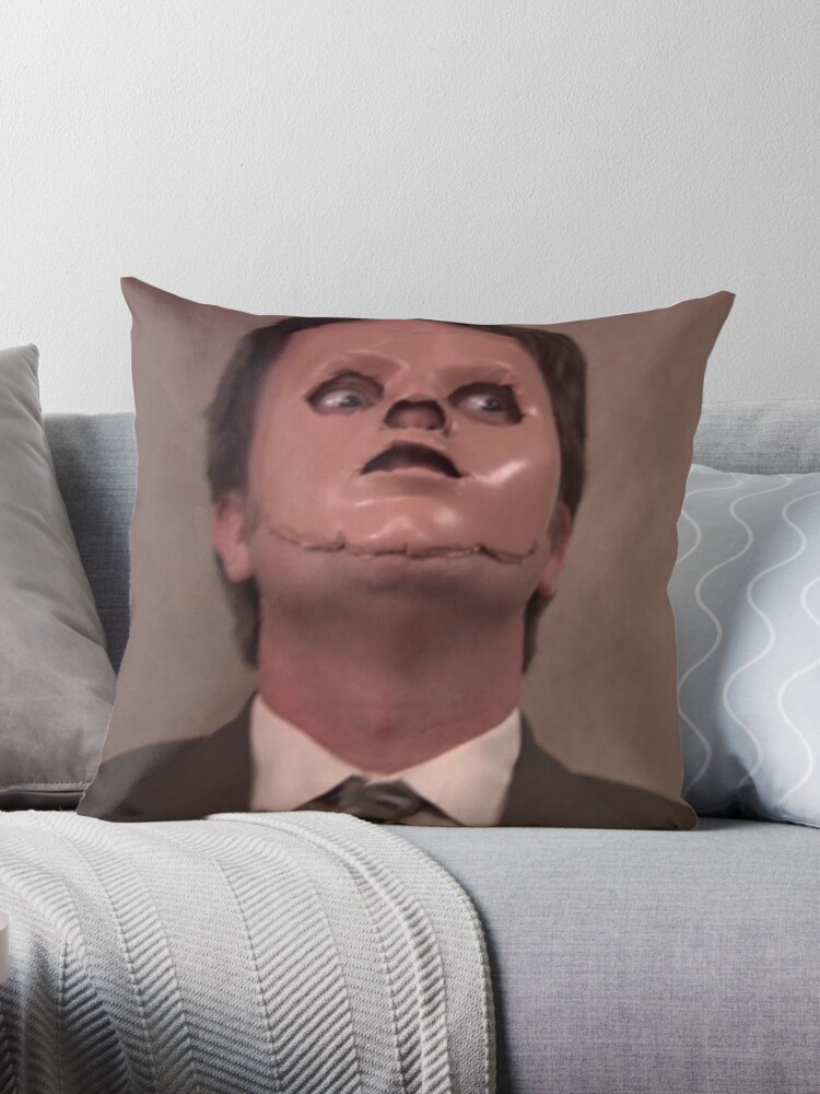 No Bed or Couch Is Complete Without a Dwight Schrute Sequin Pillow