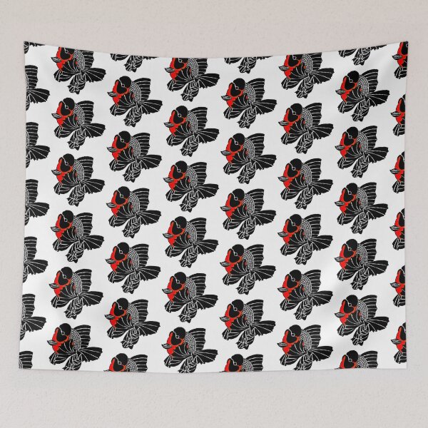 Item preview, Oranda Goldfish Red and Black designed and sold by Nosnah.